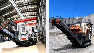 Moteur à courant alternatif d'usine de broyeur de mâchoire mobile de chenille résistante de rendement élevé capacité de 1-3 t/h garantie de 1 an pour la pierre de carrière d'extraction - Product Image 6