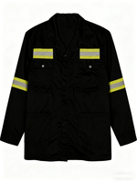 Hi Viz Vêtements de travail de charpentier réfléchissants Combinaisons de travail de mécanicien pour hommes Vêtements de travail 2 pièces