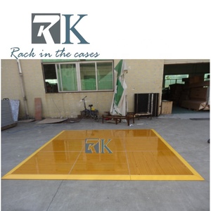 Dance Floor Portable Party Wedding Event Flooring with Plywood <b>Platform</b> Aluminum Edging - Product Image 4