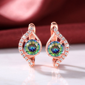 Eleganti Orecchini a Cerchio per Donne, Semplici Orecchini a Cerchio per Uso Quotidiano, Gioielli alla Moda - Product Image 6
