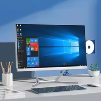 Ordinateur de bureau tout-en-un OEM Intel Core I5 19 pouces, RAM DDR3, utilisation pour le jeu/le bureau, écran LCD IPS incurvé, SSD, Windows 10, nouveau, prise EU/UK