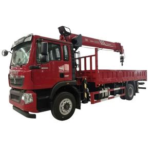 Camion-grue Sinotruk Ho Wo TX 4*2, 240 CV, avec grue Sany 8 tonnes à flèche droite 5 sections, véhicule de transport et de levage - Product Image 1