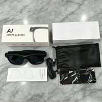 Lunettes Intelligentes Électrochromiques avec Caméra 1080P Intégrée, Traduction en Temps Réel, Assistant IA, Recharge Type-C, Idéales pour les Voyages