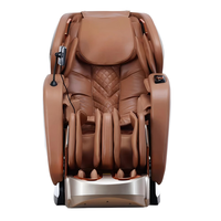 Fauteuil de massage corporel complet avec airbags pour les bras et les mains, zéro gravité, 4D, piste SL, chauffage