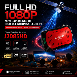 Receptor de Satélite DVB-S2 Full HD 1080P, Decodificador de TV Digital HD FTA con Función PVR USB HDMI - Product Image 4