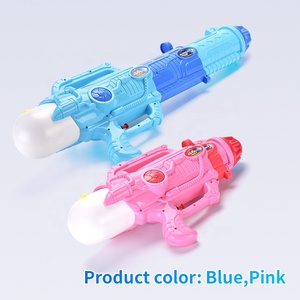 ปืนฉีดน้ำเด็ก ขนาดใหญ่ 1050 มล. แบบยืดหดได้ 3 in 1 สีฟ้าชมพู สำหรับเด็กผู้หญิงและเด็กผู้ชาย เล่นสนุกช่วงฤดูร้อน - Product Image 6