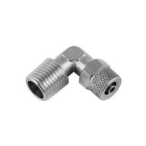 RUICHEN Codo macho <span class=keywords><strong>RPL</strong></span> 1/4 Latón Recubierto de níquel Conector de tornillo rápido neumático Liberación rápida Push-In Fitting 0-1MPa Presión - Product Image 2