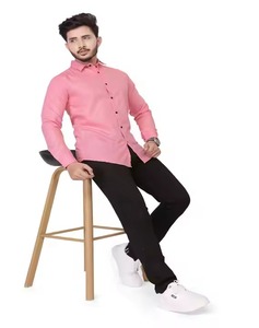 Camisa Premium de poliéster para hombre con cuello en V de melocotón, transpirable, de secado rápido, antiarrugas, Ideal para verano, talla XL, precios de exportación al por mayor - Product Image 6