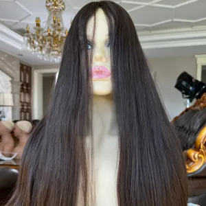 Luxury European Hair Wig 6/8/16# Balayage Lace Top Orthodox Jewish Wig 16 Inches Tiny Layer Kosher Wig Sheitel