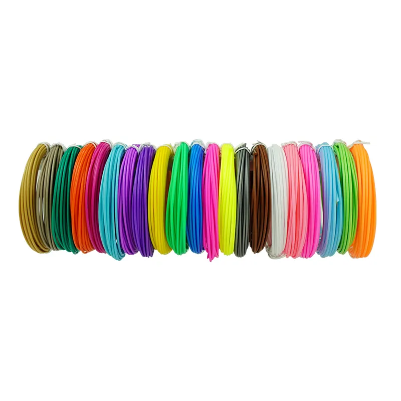 Multi Colors 3D Printer Filament 5M/bag Abs/Pla 1.75Mm Plastic Rubber Printing Material For 3D Printer Pen Filament