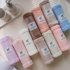 Toalla Secadora de Cabello Jiemeirui 35x75cm de Secado Rápido, Felpa de Coral Engrosada, Uso General - Product Image 4