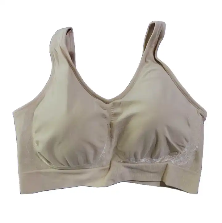 compression wirefree high support bra for