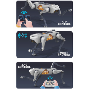 Chien robot intelligent AiJH avec commande à distance par application, programmation, chant, danse, commande vocale, robot télécommandé - Product Image 3