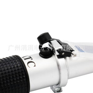 Refractómetro de alcohol 0-80% para etanol, probador de contenido de alcohol en Baijiu y vino de arroz RF004BX de aleación de aluminio - Product Image 4