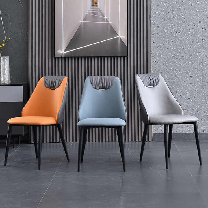 Image showcasing Modern Luxury Restaurant 4 6 8 10 Dining Chairs Set Indoor Hotel ...