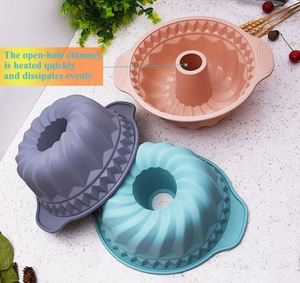 Molde de silicona de grado alimenticio para repostería, antiadherente, acanalado, para gelatina y repostería, venta al por mayor - Product Image 6