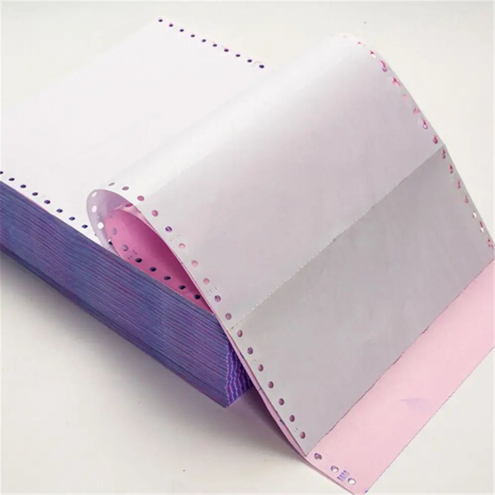 Factory price carbonless copy paper 3 layers roll/sheets