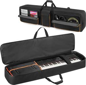Funda Protectora Acolchada Grande para Teclado de Piano, Personalizable, Muestra Gratuita | Bolsa de Transporte para Teclado de Piano 61587, Bolsa para Instrumento Musical - Product Image 1
