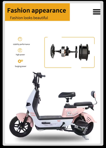 Vélo Électrique Pliant Urbain Haute Vitesse 2026 <span class=keywords><strong>pour</strong></span> <span class=keywords><strong>Deux</strong></span> <span class=keywords><strong>Personnes</strong></span>, Moteur Arrière, Batterie Plomb-Acide 12AH, Autonomie 60 km, 3 Vitesses, Cadre en Acier, E-Bike - Product Image 6