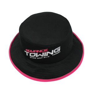 Sombrero de Pescador Unisex Casual de Alta Calidad, Color Negro, Impermeable, con Protección Solar y Logotipo Bordado, para Pesca, Ciclismo y Uso Diario - Product Image 4