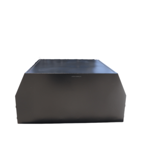 Black Aluminum Ute Canopy with Dual Gull Wing Doors, <b>Lockable</b> Waterproof Truck Tool <b>Box</b> for Pickup Ute Tray - Product Image 1