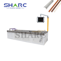 Ligne d'extrusion de profilés en PVC en plastique pour coin entièrement automatique avec fabrication de moules Machine de fabrication de profilés en PVC à vendre