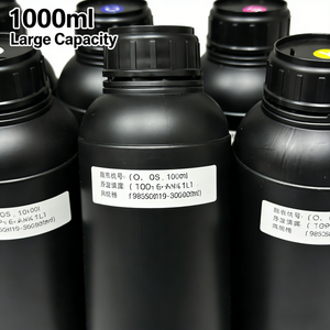 Encre UV souple 1L pour Ricoh Gen5/G6 GH2220, formule flexible CMYK LC LM pour film TPU, tissu de chaussures, hauteur de dépose 15mm, durcissable par LED UV - Product Image 4