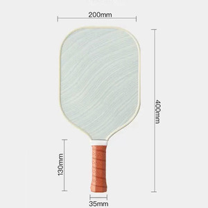 Chifory Personnalisable 16mm Épaisseur En Fiber De Carbone Pickleball Paddle Haute Qualité Sweet Spot pour Portable Formation Divertissement - Product Image 4