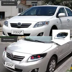 Conjunto de Faros Delanteros TYPY para Toyota Corolla 07-09, Lentes LED Modificadas, Luz Diurna, Señal de Giro Dinámica - Product Image 2