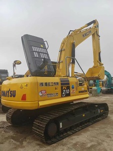 Excavatrice sur chenilles Komatsu de 21 tonnes d'occasion, original, en très bon état, moteur à noyau importé PC210 inclus - Product Image 3