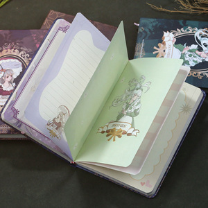 Cuadernos de dibujos animados retro Cuaderno de notas de mano de tapa dura de página interior de <span class=keywords><strong>color</strong></span> lindo - Product Image 5