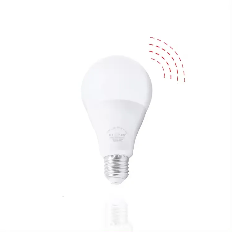 2 ans de garantie E27 Veilleuse de jour Ampoule LED à capteur micro-ondes Ampoule LED intelligente