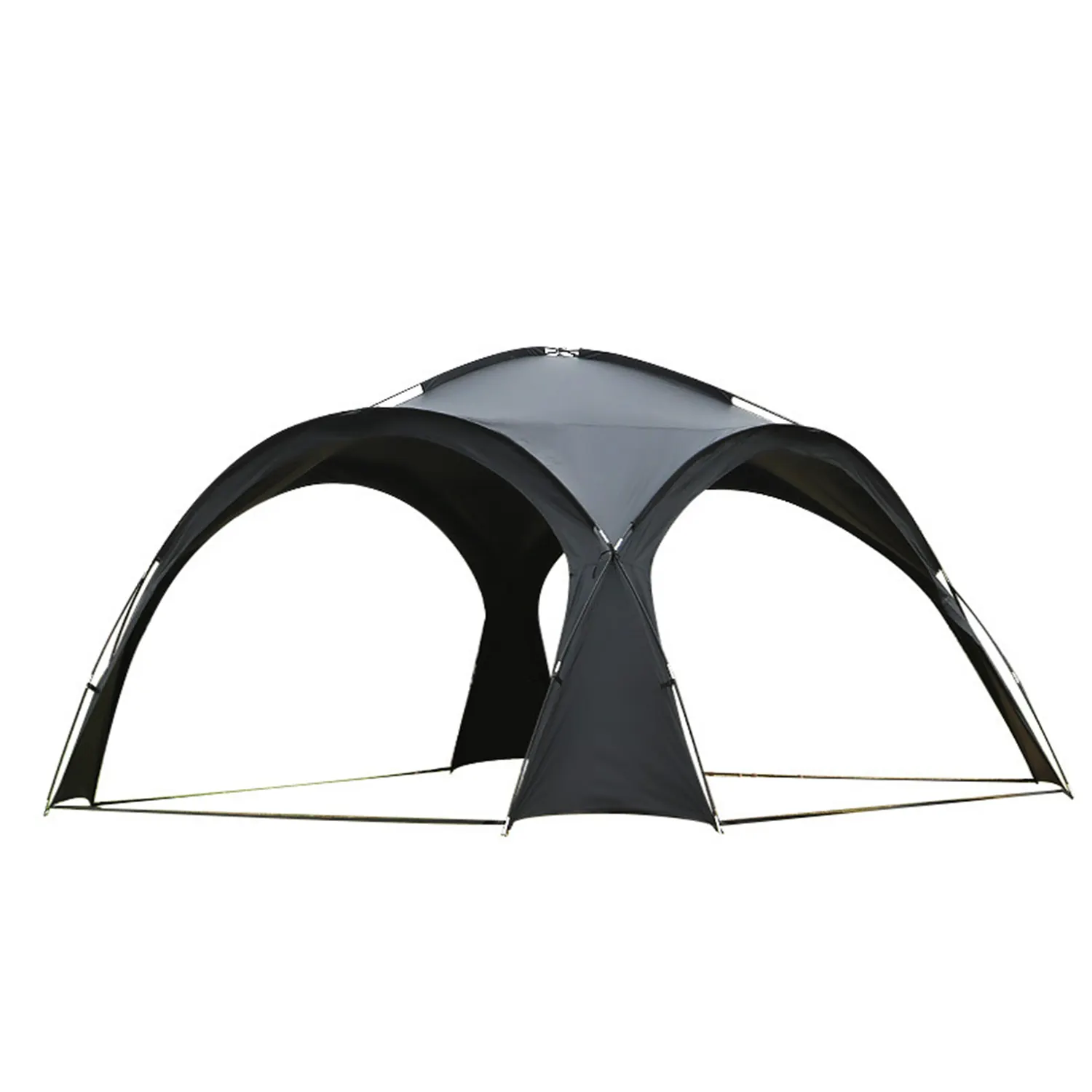 Thick Outdoor Oversize Portable Dome Sun Shelter Tent Family Canopy Tent with Backpack Bag Compact and Lightweight for Camping