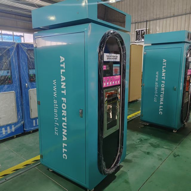 Outdoor Multi-Functional Self-Service Water Vending Machine Coin Operated Drinking Water Station Dispenser SDK 4G IoT