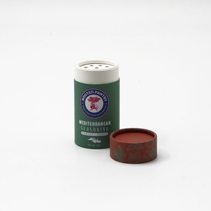 Envase cilíndrico biodegradable de cartón impreso digitalmente con agitador para azúcar y sal - Product Image 4