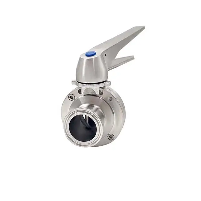 Products Customizable Chemical Lever Type Korean Manufacturer Ball Valve Stainless Steel Sanitary Butterfly Valve