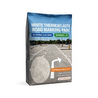 Peinture acrylique à application à froid à séchage rapide pour marquage routier, normes AASHTO M249 et BS3262, pour l'entretien et les petits projets de chaussées