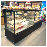 Vitrine Réfrigérée pour Gâteaux, Congélateur de Présentation, Réfrigérateur de Boulangerie, Vitrine Réfrigérée pour Gâteaux et Sandwichs