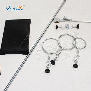 Teaching instrument stand, experimental titration <b>table</b>, adjustable height, laboratory fixed support frame - Product Image 2