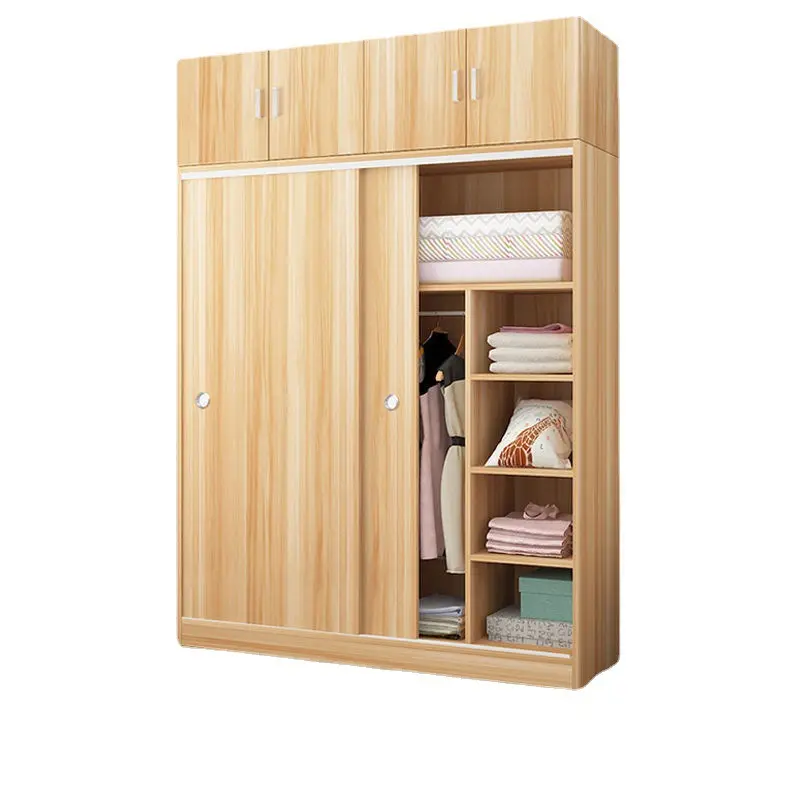 Modern Design High Quality Bedroom Wall Wooden Sliding Wardrobe Closet for Sale