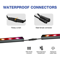 Lampu Wall Washer LED 24V Berkualitas Tinggi Full Color DMX512, Lampu Sorot Terpasang di Permukaan, Warna-warni yang Dapat Diubah dengan Rating IP66