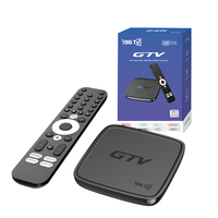 Boîtier TV Android intelligent 4K 8K, récepteur OTT avec processeur RK3528 Quad-Core 64 bits, 2 Go de RAM, 16 Go/32 Go/64 Go de ROM, Android 14, Wi-Fi/BT