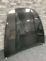 Nouveau kit de protection de capot en fibre de carbone avec vis, noir, garantie 1 an, ajustement universel pour Panamera 971