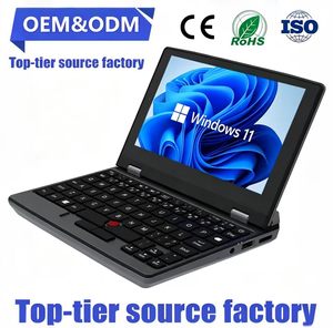 2026 Portable <b>Mini</b> Laptop Wins 11 7 Inch Touch Screen Office Notebook N4000 12GB+1TB Pocket Netbook Win11 Micro Computer - Product Image 1