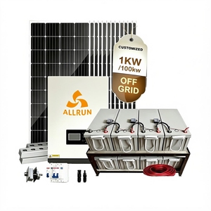 Sistema de Energía Solar Híbrido Completo para Uso Doméstico en Granjas y Viviendas, de 20KW, 10KW, 5KW, Fuera de la Red, con Batería de Plomo-Ácido o Litio - Product Image 3
