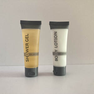 מתקנים מותאמים אישית מלון 30 מ "ל מקלחת ג 'ל שמפו צינור קרם גוף עם להעיף העליון כובע - Product Image 2