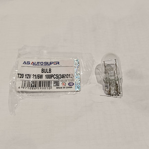 หลอดไฟหน้ารถยนต์คุณภาพสูงรุ่นใหม่ T20 12V 5W/21W แบบคู่ สำหรับ (E10) ปี 1991-1999 อะไหล่รถยนต์ รับประกัน 1 ปี - Product Image 3