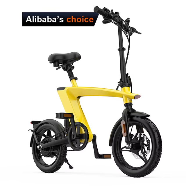 Dropship New Design Christmas Gift 250W Fat Electric E Bike H1 Ebike Foldable Folding Max Load Adult City Electric Bicycle