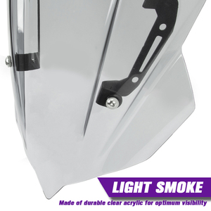 XXUN moto pare-brise pare-brise pare-vent déflecteur d'écran pour <span class=keywords><strong>Kawasaki</strong></span> <span class=keywords><strong>Z400</strong></span> Z 400 2019 2020 2021 <span class=keywords><strong>2022</strong></span> 2023 2024 - Product Image 5