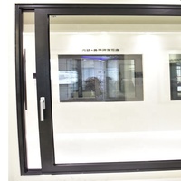 Puertas Magnéticas con Malla de Fibra de Vidrio, Ventanas Corredizas Automáticas de Aleación de Aluminio, Tamaño Personalizado 5-12mm, Malla Horizontal
